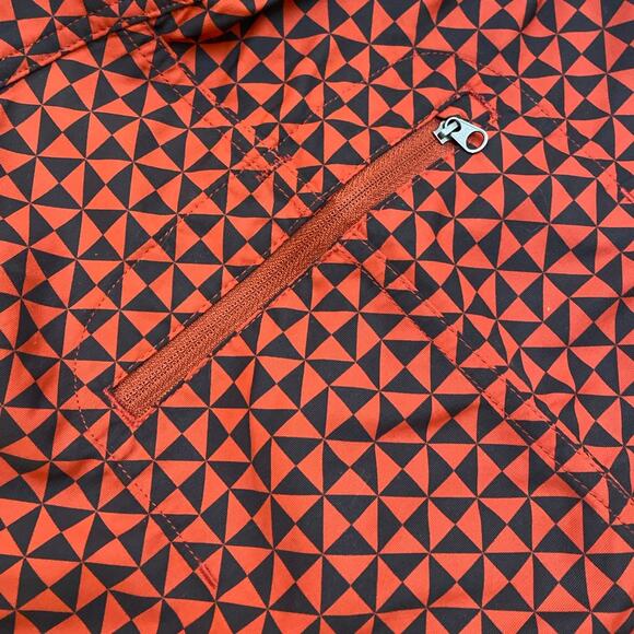 Patagonia Common Threads Geometric Print Board Shorts Surf Swim Trunks 33 Nylon - Picture 4 of 10